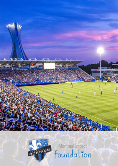 Montreal Impact Foundation Background of the CF Montreal stadium
