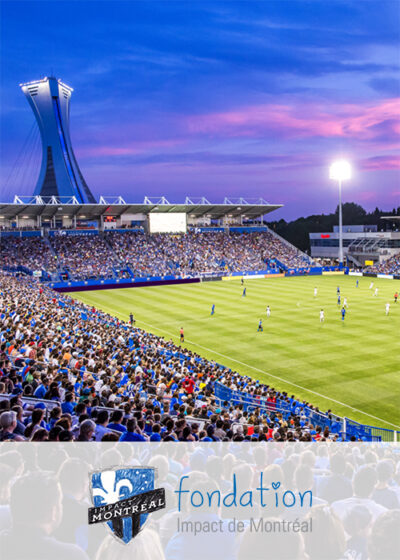 Montreal Impact Foundation Background of the CF Montreal stadium