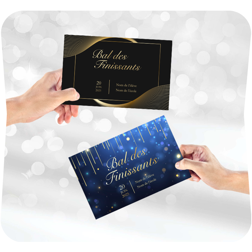 Invitations de bal